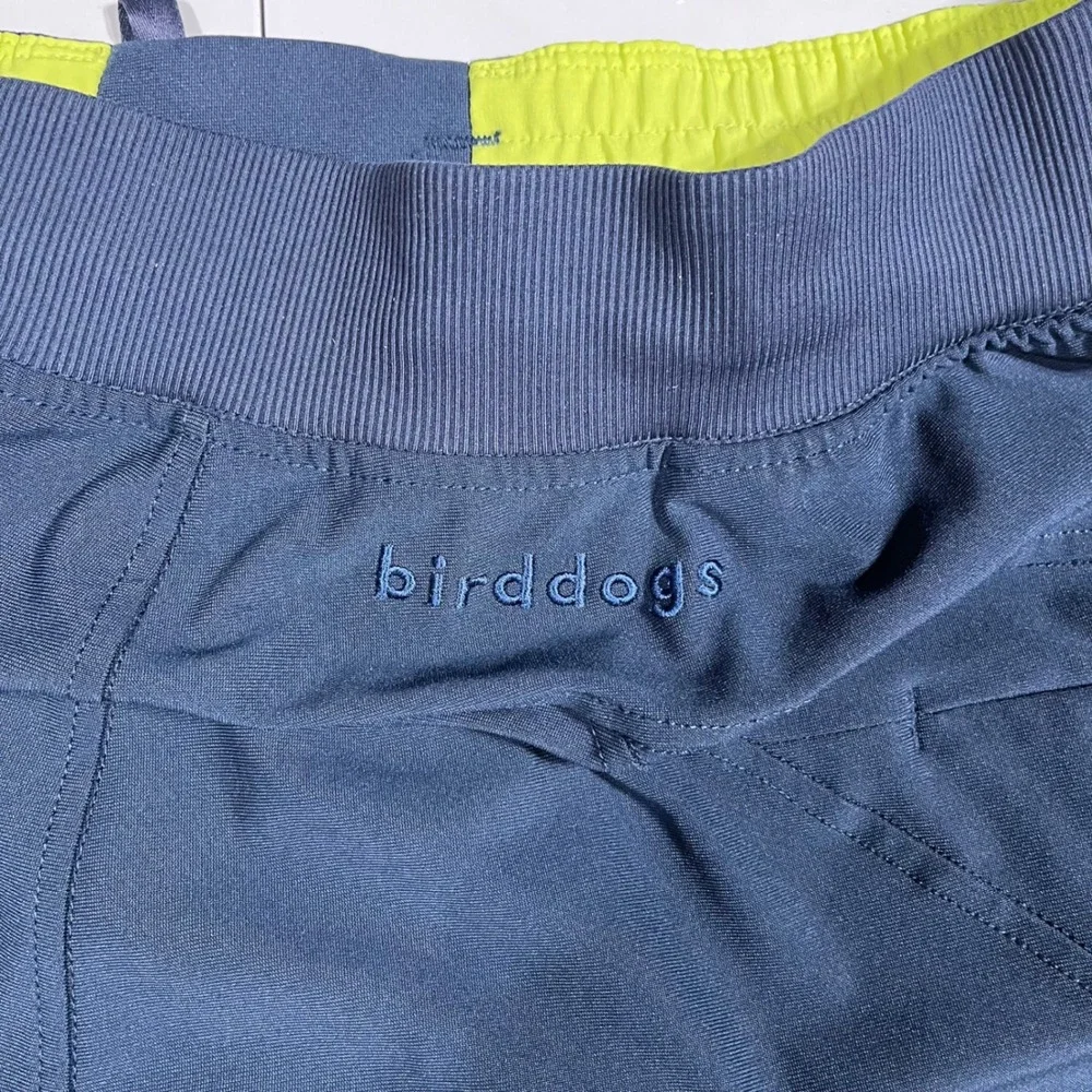 Birddogs Mens Athleisure Performance Joggers Navy Athletic Pants XL Casual Gym